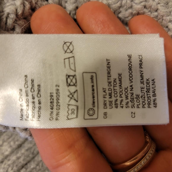 Posh baby knit cotton and wool blend cardigan HM - Picture 6 of 6